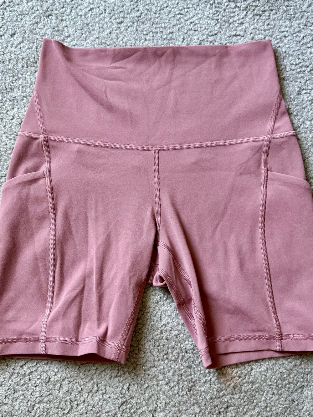 Lululemon Align Women’s 4 High-Rise Short with Pockets 6” Dusty Rose